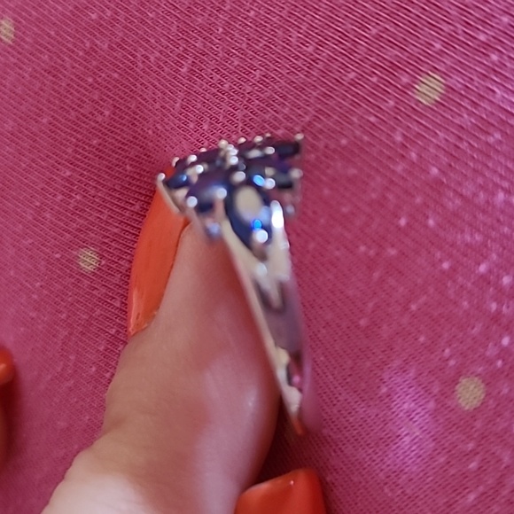 Blue sapphire ring From Shop Lc - Picture 3 of 3